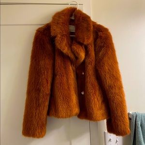 Faux Fur Coat
